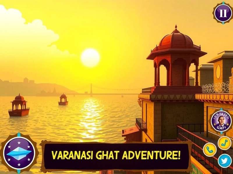 Varanasi Ghat Adventure Gameplay Varanasi Ghat Adventure Game Screenshot